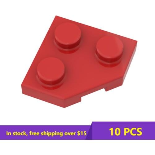 10PCS MOC 26601 2x2 base board is missing a corner ldd 26601 For Building Blocks Parts DIY Educational High-Tech Parts Toys