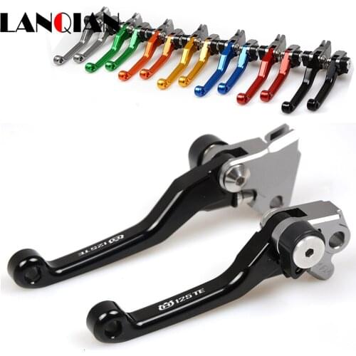 For HUSQVARNA TE125 TE 125 TE125-300 2014 2015 2016 Motorcycle Accessories Dirt Bike Pivot Brake Clutch Levers Customized Lever