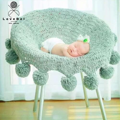 Ball Wraps Blanket Newborn Baby Photography Backdrops Background Newborn Fotografia Blanket Props
