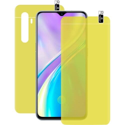 9D Hydrogel Film For OPPO Realme X XT X2 Pro Reno 10 2F Full Cover Screen Protector Soft TPU Transparent Front Back Film