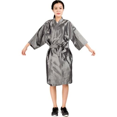 High Quality Soft Salon Hairdresser Robe Gown Unisex Sauna Cloth Hairdressing Kimono Beauty Spa Gown For Guest Universal Size