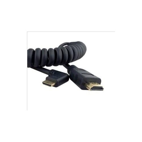 Bend with elastic mini HDMI to HDMI hd line mini HDMI to HDMI video line