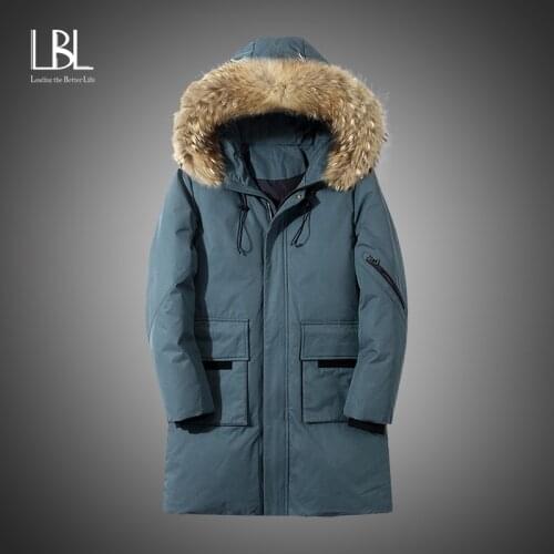 Мужские длинные пуховики LBL LEADING THE BETTER LIFE China At AliExpress
