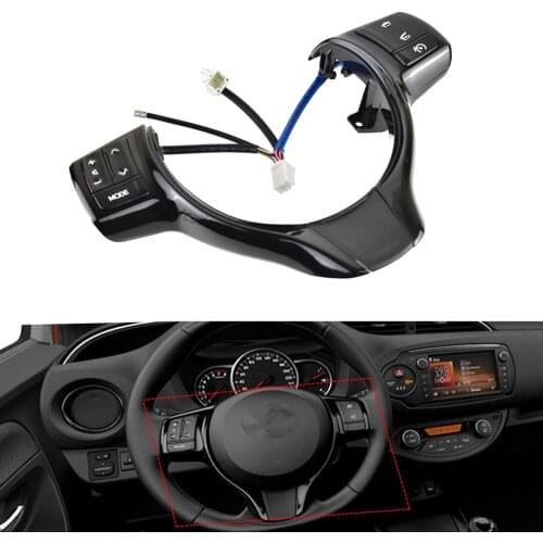 Multifunctional Steering Wheel Buttons Bluetooth Phone Cruise Switch 84250-0D020 For Toyota Verso-S 2012-2014 Yaris 2012-2018