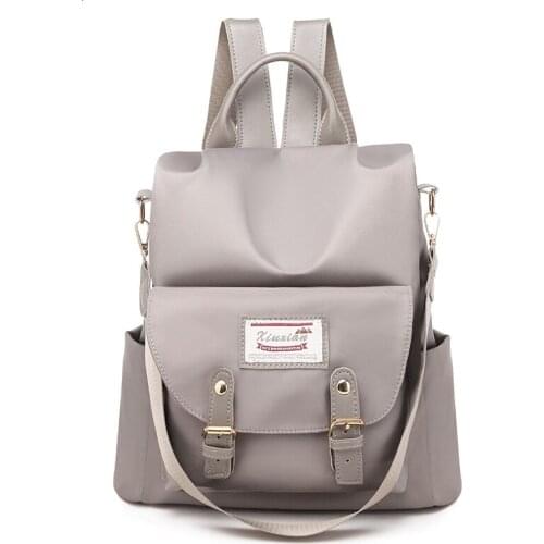 Fashion Brand Backpack Shoulder Bags 2021 Black Bagback School Bag Anti-Theft