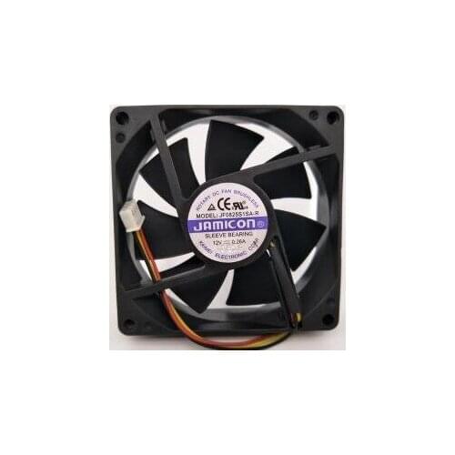 Brand new jf0825s1sapr 8025 12V 0.26a3 line 80 * 80 * 25MM UPS cooling fan