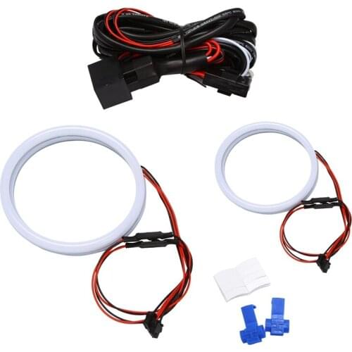 Car-Styling White LED Halo Rings Cotton Light SMD Angel Eyes Lamp for Golf 4 1998-2009