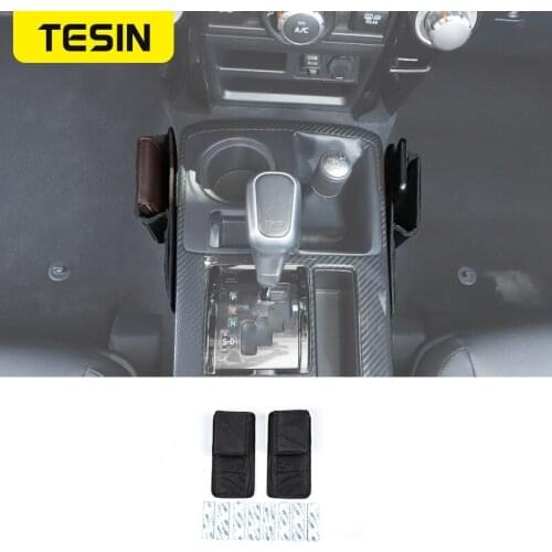 TESIN Stowing Tidying for Toyota 4Runner Car Gear Shift Storage Bag Organization for Toyota 4Runner 2010+ Interior Accessories
