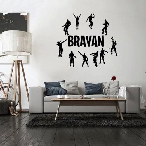Decoration Art Vinyl Gamer Pinterest Gamer Wall Decal Eat Sleep Gamer Personalised Removable For living Room FY-6