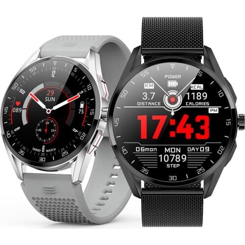 HD IPS Smart Watch Men For Samsung Gear Huawei GT2 IP68 Waterproof Heart Rate Monitor Bluetooth Call Rotary Button Smartwatch