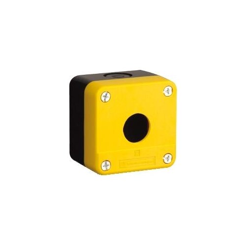 XALB01YC 1 hole 22 mm Ø IP65 protection plastic yellow E-STOP station