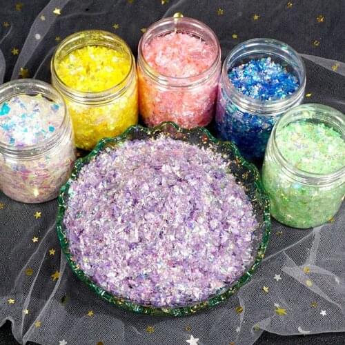 1 Bottle Flash Sequin Powder Decoration DIY Jewelry Making Silicone Epoxy Mold Tool Accessories