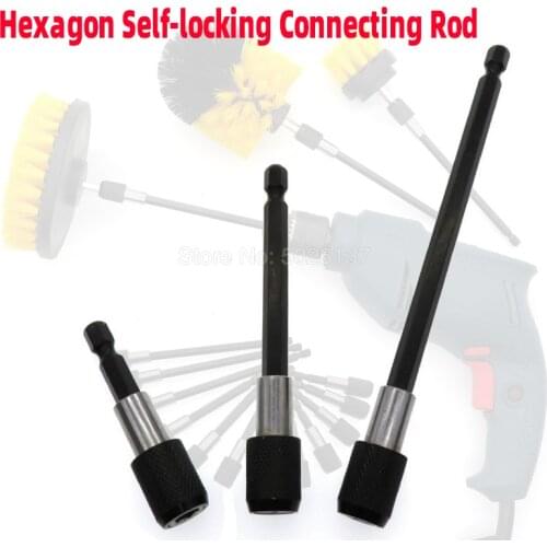 1Pcs Hex Shank Fast Adapter Wrench Self Locking Screwing Lengthening Switching Head Lengthen Connecting Strong MagneticTool