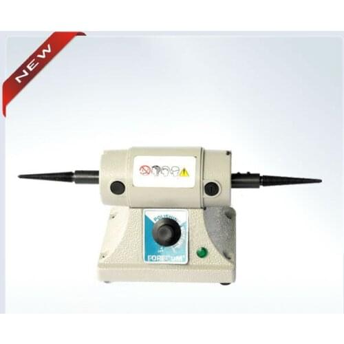 1,800-7,000RPM ,1/6HP Jewelry Polishing Machine for Dental Supply FOREDOM BL-2 Bench Lathe With Two Buffing Free