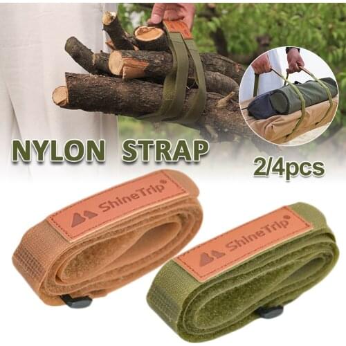 2/4pcs Nylon Rope Belt Cargo Luggage Holder Fastener Straps For Car Camping Bags dorp shipping Outdoor Travel Camping Rope