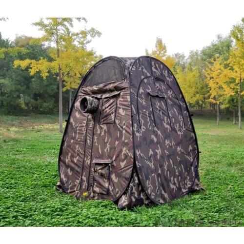 Net 3 upgraded version of high-end camouflage outdoor shooting birds bird photography single folding tent