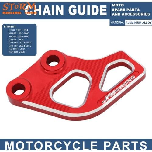 CNC Motorcycle Aluminum Chain Guard Guide For For Honda CT70 XR70R XR50R CB50R CRF50F CRF70F NSR50R NSF100 CRF 1991-2011 2012