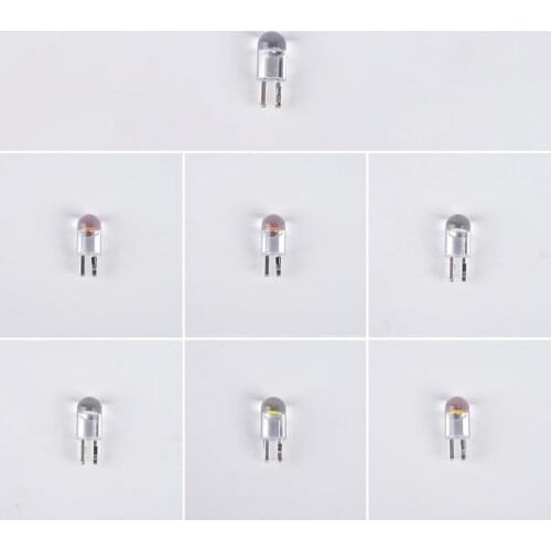 COB Glass W5W Led T10 Car Light Bulb 6000K White Auto Automobiles License Plate Lamp Reading Dome Lights Styling