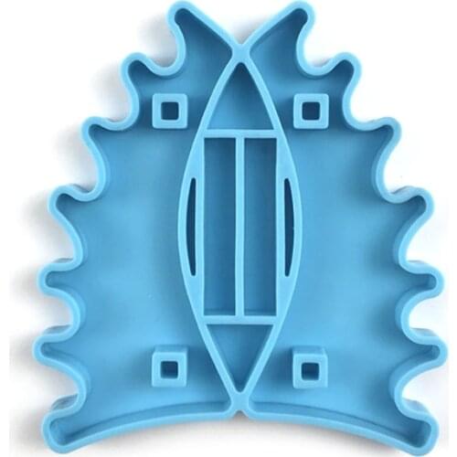 Pen Holder Epoxy Resin Mold Storage Box Pencil Holder Stand Rack Casting Silicone Mould DIY Crafts Jewelry Home Decorations Tool