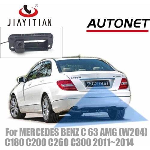 JIAYITIAN HD Trunk handle camera For MERCEDES BENZ W204 c180 c200 c260 c300 2011 2012~2014/CCD/Backup Reverse rear view Camera