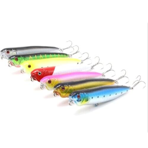 10.5cm 11g Pencil Fishing Lures Top Water Long Casting Walk The Dog Wobblers Artificial Hard Bait For Bass Pike Pesca