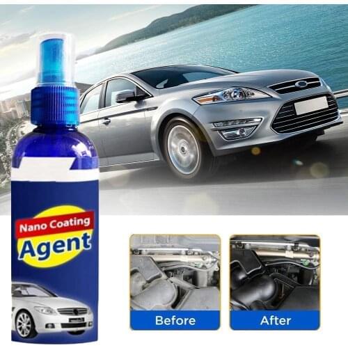 100ml Car Nano Coating Agent Anti Scratch Hydrophobic Polish Coating Agent Car Coating Spray Wax Cleaning Agent