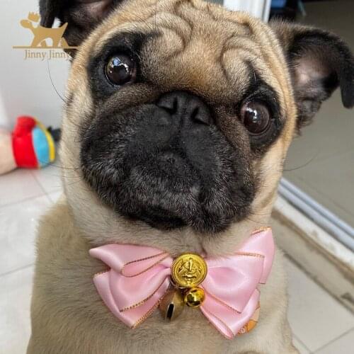 Collar with Bow Tie and Bell，Cute Cat Accessories Kitty Kitten Starshine，Collar Breakaway Collar for Cats and Dog