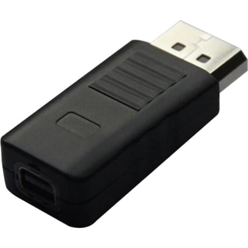 Prettyia Male to Mini Female Adapter Converter