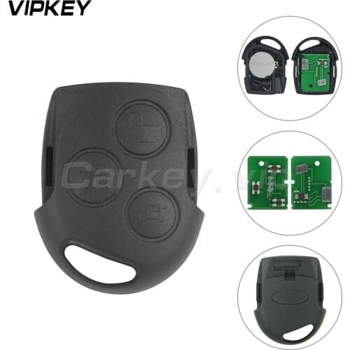 Remotekey 2S6T1 5K601 BA 3 button 434Mhz for Ford Fiesta Fusion Focus C-Max Mondeo Remote key fobik