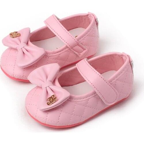 Spring and autumn new baby toddler shoes soft bottom princess single shoes non-slip baby shoes childrens shoes