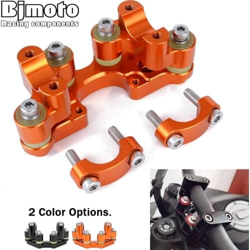 Motorcycle Handlebar Riser Handle Bar Mount Clamp Extend Adapter For K TM ADV 390/790 2019-2021 Adventure 1190/1290 ALL YEARS