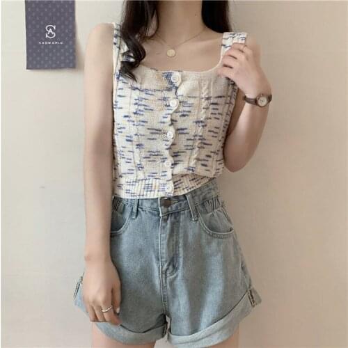 Women Tanks Tops Summer Camisole Womens 2021 Tops Camis Crop Top For Women