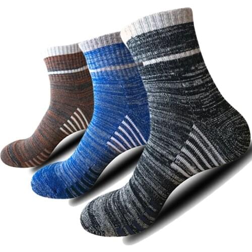 10PCS=5Pairs High Quality Men Sports Socks Cotton Socks Mens Harajuku Stripe 2020 New Man Sokken Brand Leisure size39-44
