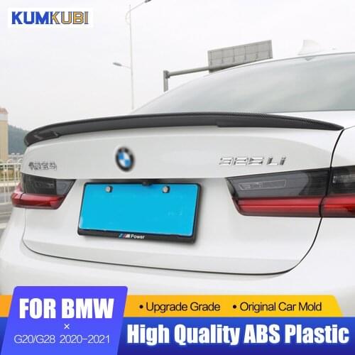 MP Style Car Spoiler For BMW G20 G28 NEW 3 Series 2020 2021 320li 325li 330li Exterior Rear Spoiler ABS Plastic Tail Trunk Wing