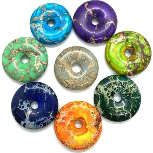Natural Stone Beads Colorful Emperor Stone Round Shape Suitable for Jewelry Handmade DIY Charm Necklace Bracelet Accessory