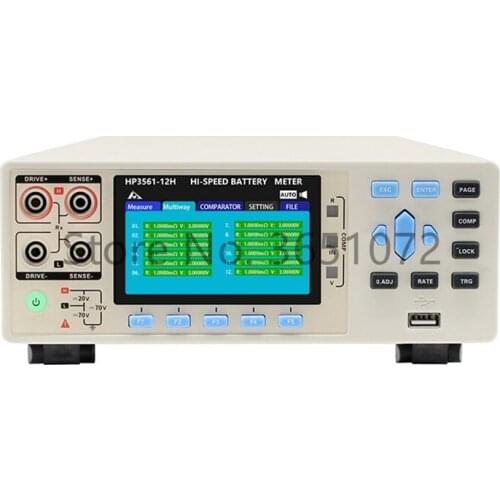 HP3561-12H Multi-Channel Car Battery CCA Tester Car Voltage Tester