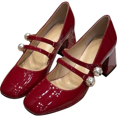 Женские туфли с ремешком JELLYFOND China At AliExpress