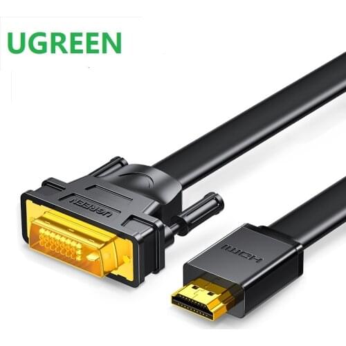 UGreen HDMI-Compatible DVI Line Or D-VI To HD Converter Cable Adapter FOR Ps3