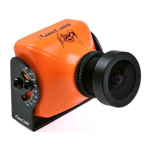 Clearance RunCam Eagle 800TVL Global WDR FOV 130 4:3 16:9 FPV Camera 5-22 VDC Orange