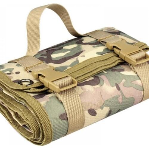 600D Nylon Outdoor Lightweight Roll-Up Shooting Mats Non-padded Accessories Hunting Cleaning Camping BBQ Mats