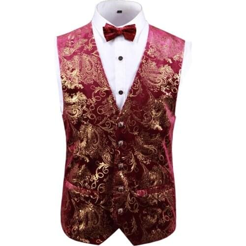 Mens Vest，Techwear Accessories，Four Seasons, Casual, Print, Button Door, Pocket Decoration, Five Colors, M-5XL, Fashion Trend