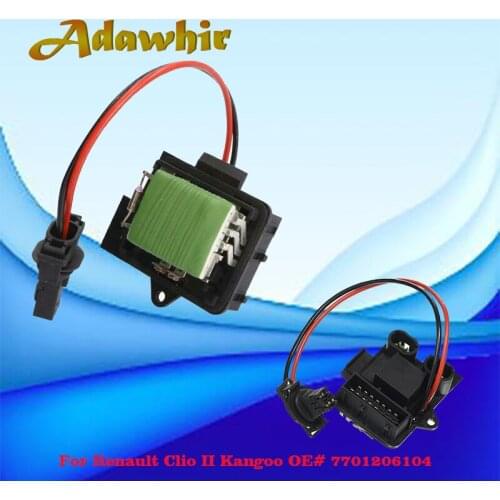 For Renault Clio II Kangoo Heater Blower Resistor 7701206104 515136 77 01 206 104 7701044817