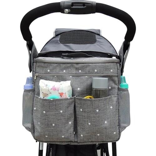 Nappy For Mummy High Capacity Stroller Bag Multifunctional Diaper bag, Mommy Backpack Portable Baby , baby carriage Fashi