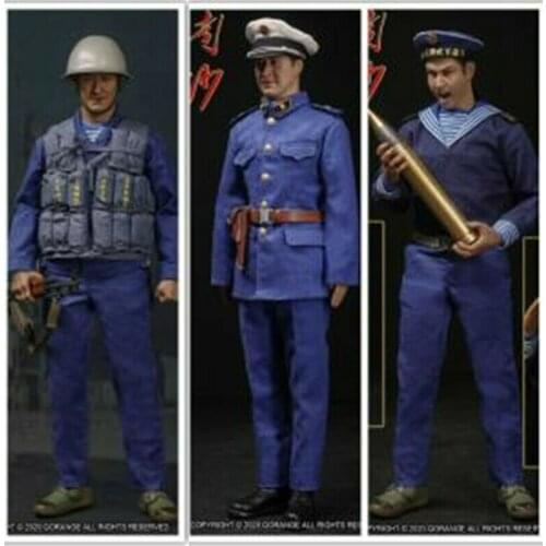 QORANGE QOTOYS QOM-1014 1/6 Battle In Nansha Islands Soldier Clothes Suit Set Accessories Fit 12'' Male Action Figure Body