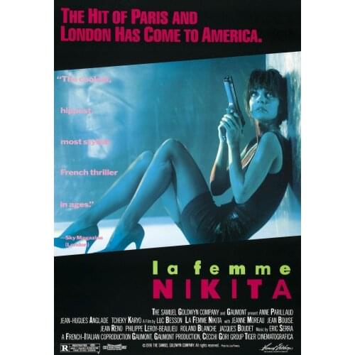 LA FEMME NIKITA Movie Art Film Print Silk Poster Home Wall Decor 24x36inch
