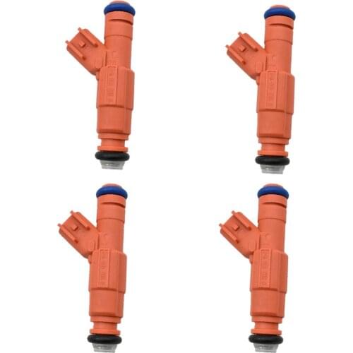 Flow Test 4pc 0280156156 Injection nozzle Injection valve Injector for C-Max Focus II 2 Mazda 6 Hatchback Volvo C30 S40 V50