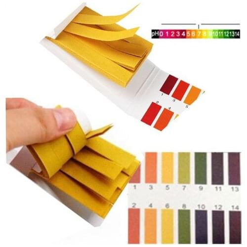 Aquarium Ph Test Paper Ph Tester Tropical Aquarium Cold Water Fish Tank Testing Kit 80 Test Strips High-precision Test Strip