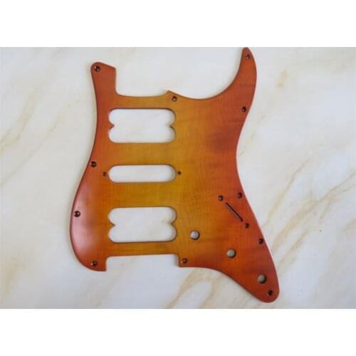 1PCS solid Maple wood STRAT GUITAR HSH Pickguard #3142
