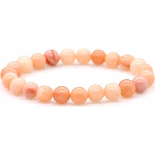 8MM Beads Stone Men Yoga Charm bracelet for Women Mala Jewelry Energy Health Balance Gift Accessories