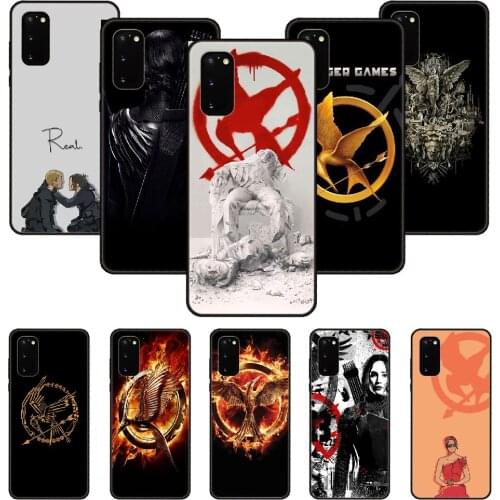 Phone Case For SamSung Galaxy S Note 10 20 7 6 9 8 Plus Edge E Ultra Lite Black Cover Back Trend Waterproof 3D The hunger Games